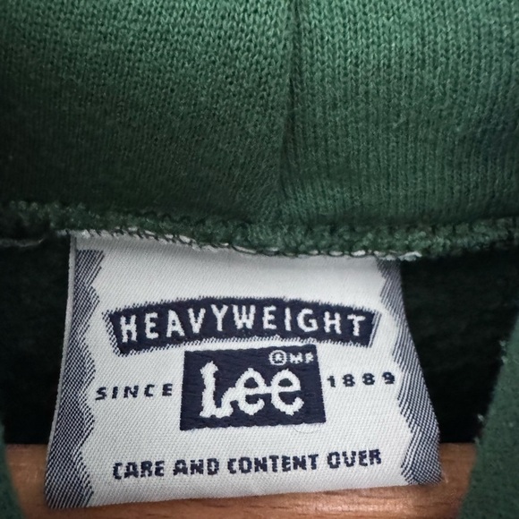 Vintage Lee Green Bay Packers hooded sweatshirt Size Large - Picture 3 of 5